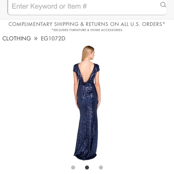 Badgley Mishka gown size 12 never worn. Orig$615 - Picture 1 of 4